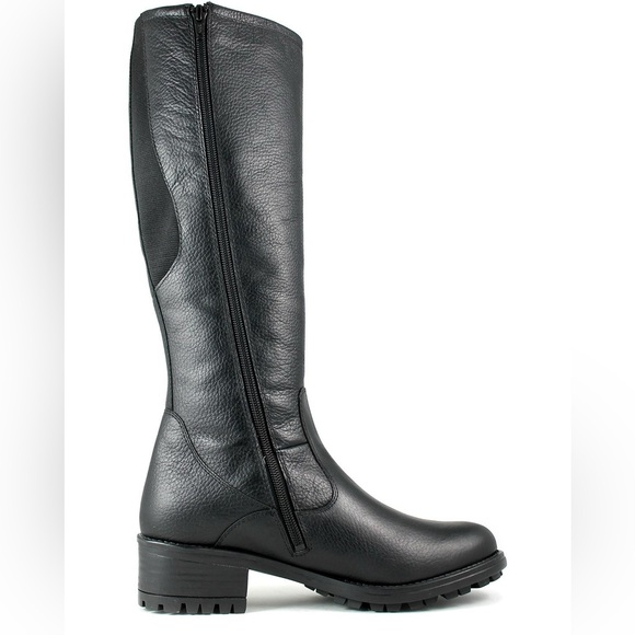 NWOT Santana Canada Andrea Faux Fur Lined Women’s Wide Calf Boots Size 8W - Picture 1 of 2